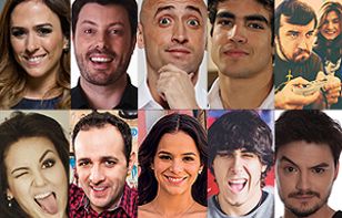 Jonves mais influentes do Brasil - youtubers e celebridades da TV